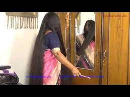 Forced haircut on woman&new hair color captions forced haircut transformation headshave. Simple Long Hair Brushing By Indian Long Hair Woman With Her Below Knee Length Hair Youtube Long Hair Styles Hair Lengths Long Hair Women