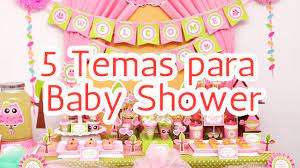 5 Temas Para Decorar Tu Baby Shower Hd Youtube