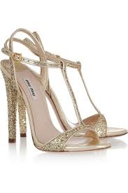 Miu Miu Glitr Tbars Where Have You Been My Whole Life Sandals Heels Heels Bridal Shoes