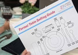 Having a formal table setting for a dinner party at home may make your guests feel a bit choosing the right table setting for your event will depend on several factors, including: Host A Formal Dinner To Teach Table Setting Mealtime Etiquette Macaroni Kid Colorado Springs