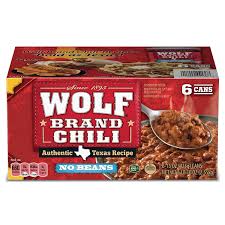 Sadly, he has deleted his account, and so the post is no longer available. Amazon Com Wolf Brand Chili With No Beans Authentic Texas Recipe 15oz Can Pack Of 6 Chili Soups Grocery Gourmet Food