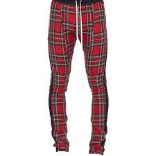 Black And Yellow Plaid Pants Mens Fear Of God Tartan Wool Plaid Trouser 995 Liked On Polyvore Featuring Pants Red Drawstring Pants Red Pan Red Pants Men Red Plaid Pants Mens Plaid Pants