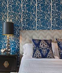 The bed, which also has the quite same tone with the bench frame, gives a significant contribution in erasing the cold feel. 24 Stunning Blue Bedroom Ideas