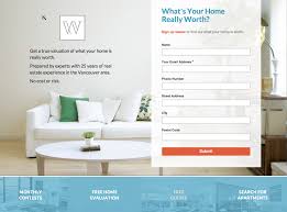 What S My Home Worth Landing Page By Whiffin And Wilson Real Estate Landing Pages What S My Home Worth Landing Page