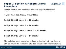 Edexcel paper two exemplars : Course Title Getting Ready To Teach Ppt Download