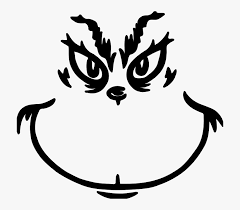 Transparent Smile Vector Png Grinch Face Svg Png Download Kindpng