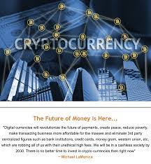 Crypto Currency The Future Of Money Is Here Crypto Currencies Blockchain Bitcoin