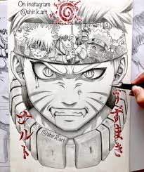 Original Drawing Of Naruto S Story Didn T Use Reference Except For His Bandage Details Hope You Like It Na Naruto Sketch Naruto Fan Art Naruto Uzumaki Art