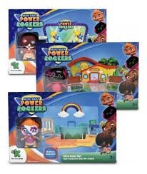 Diviértete junto a tus personajes favoritos y sé parte de increíbles aventuras. Mini Beat Power Rockers Figura C Escenario Discovery Kids