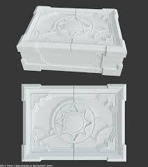 Hearthstone Box 3d Model V1 1 Hearthstone 3d Model Game Art