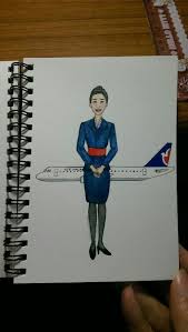 Airmacau Cabincrew Airplane Sketches Sketchbook Watercolor Sketch Book Cabin Crew Sketches Cabin crew illustrations and clipart (876). airmacau cabincrew airplane sketches