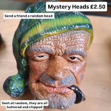 Get a mystery head sent to a mate for less than a tenner.