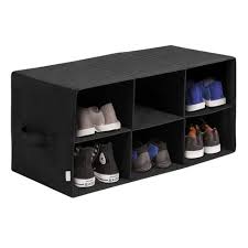 Choose from a range of shoe organizers to keep your shoes clean and organized. Osto Freestanding Shoe Rack Organizer For 6 Pairs Of Shoes Great For Entryway Closet Foyer Nonwoven Shoe Container No Tools Required Target