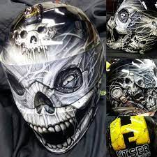 Pin On Airbrushed Motorcycle Helmets