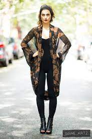 Sheer Clothing Kimono Fashion Fashion Kimono Outfit
