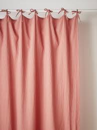 Idées de décoration de maison. Rideau En Gaze De Coton Rose Fane Maison Vetement Et Deco Cyrillus