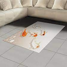 Area rugs are beneficial for absorbing. East Urban Home Koi Flatweave Ivory Area Rug Wayfair