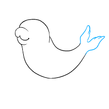 How To Draw A Baby Seal Really Easy Drawing Tutorial » how to draw really%20cute%20seal. how to draw a baby seal really easy