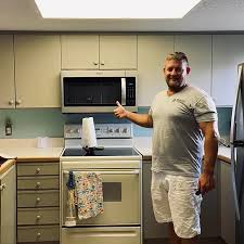 With our kitchen cabinet painting services, we can transform your kitchen at a small portion of the cost of remodeling. Painting Service In Saint Augustine Area Multicolor Paint