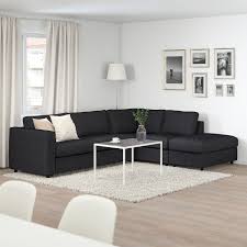 Vimle 4er Eckbettsofa Ohne Abschluss Tallmyra Schwarz Grau Ikea Osterreich Sofa Bett Ecksofa Sofa