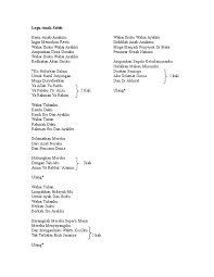 Alif lam ra (gurindam entertainment) edaran: Lirik Lagu Anak Soleh