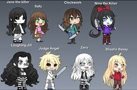 Gacha life coffee shops, cafes, and warm vibes animations studio the store and the dog ( a rp ). Gacha Version Creepypasta Girls By Shakey Shake On Deviantart