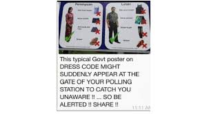 152 second schedule to the election offences act 1954; Ec Confirms No Dress Code On Polling Day The Star