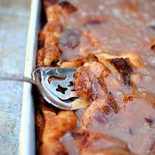 Easy Bread Pudding With Bourbon Caramel Sauce Bread Pudding Bourbon Caramel Sauce Pumpkin Bread Pudding