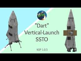 Ksp how do i ssto. Stock Vertical Launch Ssto Maiden Voyage Of The Dart Ksp 1 0 5 Youtube Kerbal Space Program Space Program Product Launch