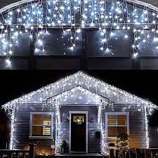 Solar Icicle Lights