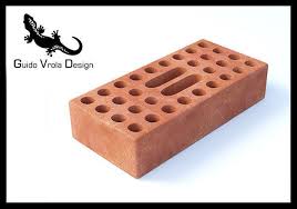High Quality Perforated Brick 3d Model 3d Model Perforated Model
