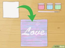 Hot glue the hearts along the creases to a blank white card. 4 Ways To Make A Valentines Day Card Wikihow