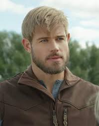 Which vest color, brown or blue?