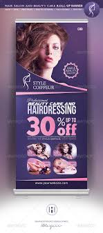 Shimmer lights conditioning shampoo for blonde & silver. Beauty Salon Roll Up Banner Signage Templates From Graphicriver