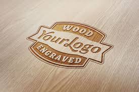 Wood Engraved Logo Mockup Graphicburger Free Logo Mockup Psd Free Logo Mockup Logo Mockups Psd
