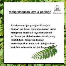Khasiat daun kari telah lama dikenal dapat membantu memperlancar pencernaan. Fizo Omar Khasiat Daun Kari Harini Saya Nak Share Facebook