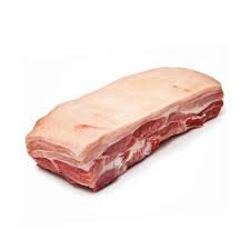 Halal logo for pork belly. Danish Crown Pork Belly Skin On Frozen Import Luxofood