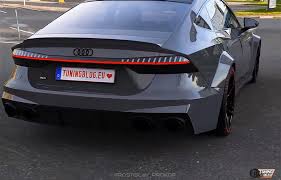 If the daring design doesn't take your breath away, the twin turbo v8 sure will. 2019 Audi Rs7 E C8 Sportback Widebody With 900 Ps