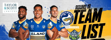 Raiders vs eels round 19 preview. 0oagrhlqarnhhm
