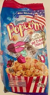 Mitch was born on may 23, 1958 in passaic, new jersey, the middle of three children to rhoda and ira albom. Mike Mitchell S Flavoured Popcorn Erdbeer Und Weisse Schokolade Naschkater Com Das Sussigkeiten Marketing Blog