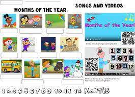 Voici les calendriers que je donne chaque mois dans ma classe de cp/ce1. Months Of The Year Monsieur Mathieu