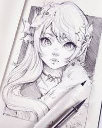 Featured Artist Ladowska Anime Drawings Sketches Anime Sketch Anime Drawings