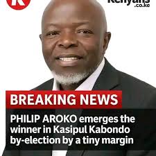 BREAKING NEWS!! HON. PHILIP AROKO IS THE MP ELECT FOR KASIPUL  CONSTITUENCY!!! i had a dream but its no longer a dream because