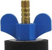 Winter Rubber Plug with Valve for 2 Inch Pipe, with Blow Thru Stem