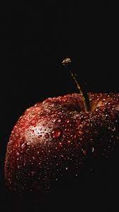 Apple Drops Black Background Wallpaper Background Black Background Wallpaper Photography Ideas At Home Fruit Photography