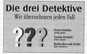 Who is the leader of the drei program? Die Drei Die Drei Fragezeichen Wiki Fandom