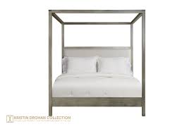 The ilana california king bed is finished in an antique linen and etched with mirrors in the headboard. Grayton Bed Beach Style Canopy Bed From The Kristin Drohan Collection