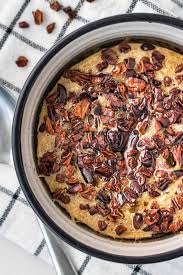 Pour into 2 small ramekins or double the recipe and bake in a large 9×13 casserole dish. Vegan Baked Oats Cooking With Ayeh