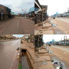 The move was aimed at prevailing on the federal government however, ipob's head of dos, chika edoziem announced the suspension of the action. Residents Obey Ipob Sit At Home Order In South East States Photos