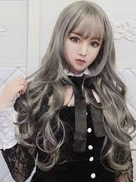 Grey Curl Cosplay Wig Cosplay Wigs Girl Hair Colors Girl Haircuts
